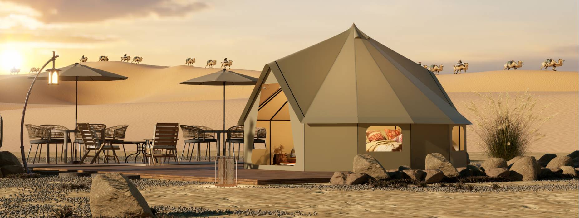 沂南县露营酒店帐篷产品